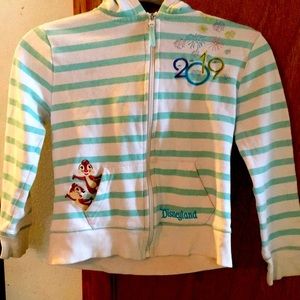 Vintage Disneyland New Years jacket for girls w/ Disneyland Castle